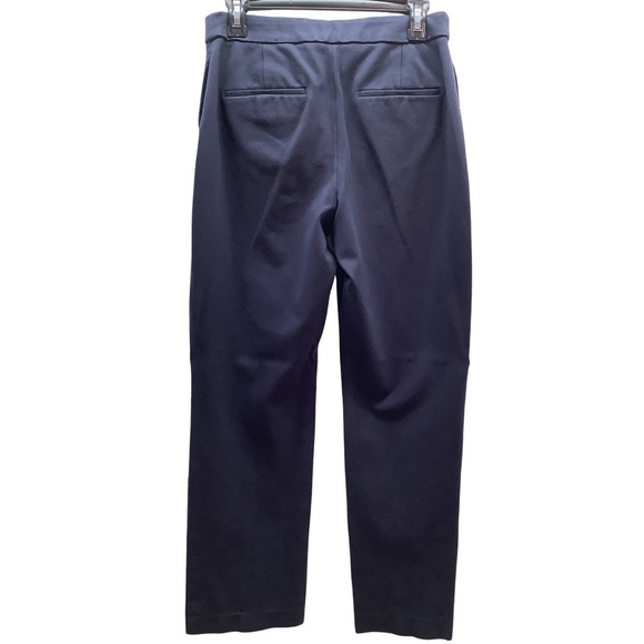 Express Size 10L Curvy Boot Mid Rise Dark Blue Dress Pants. Preloved - Picture 3 of 8